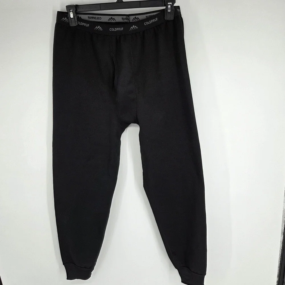 ColdPruf Mens Base Layer Thermal Pants Black XL 85B BK Performance Leggings NEW